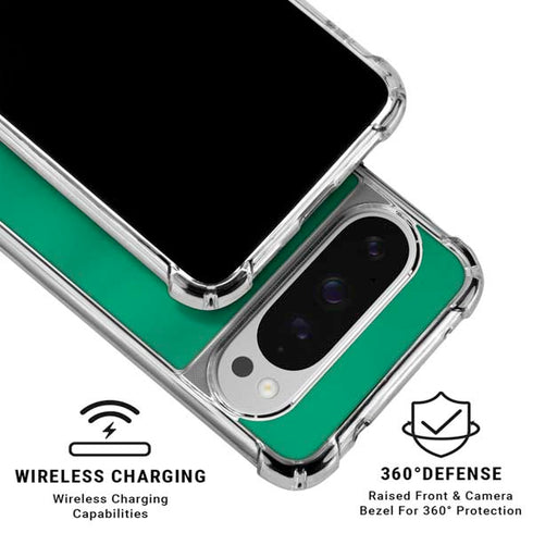Saudi Arabia Soccer Flag Google Pixel 10 Pro XL Clear Case